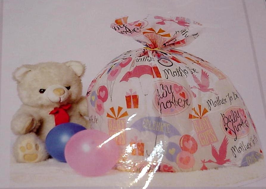Baby Shower Giant Gift Bag Extra Large Plastic Gift Sack 4