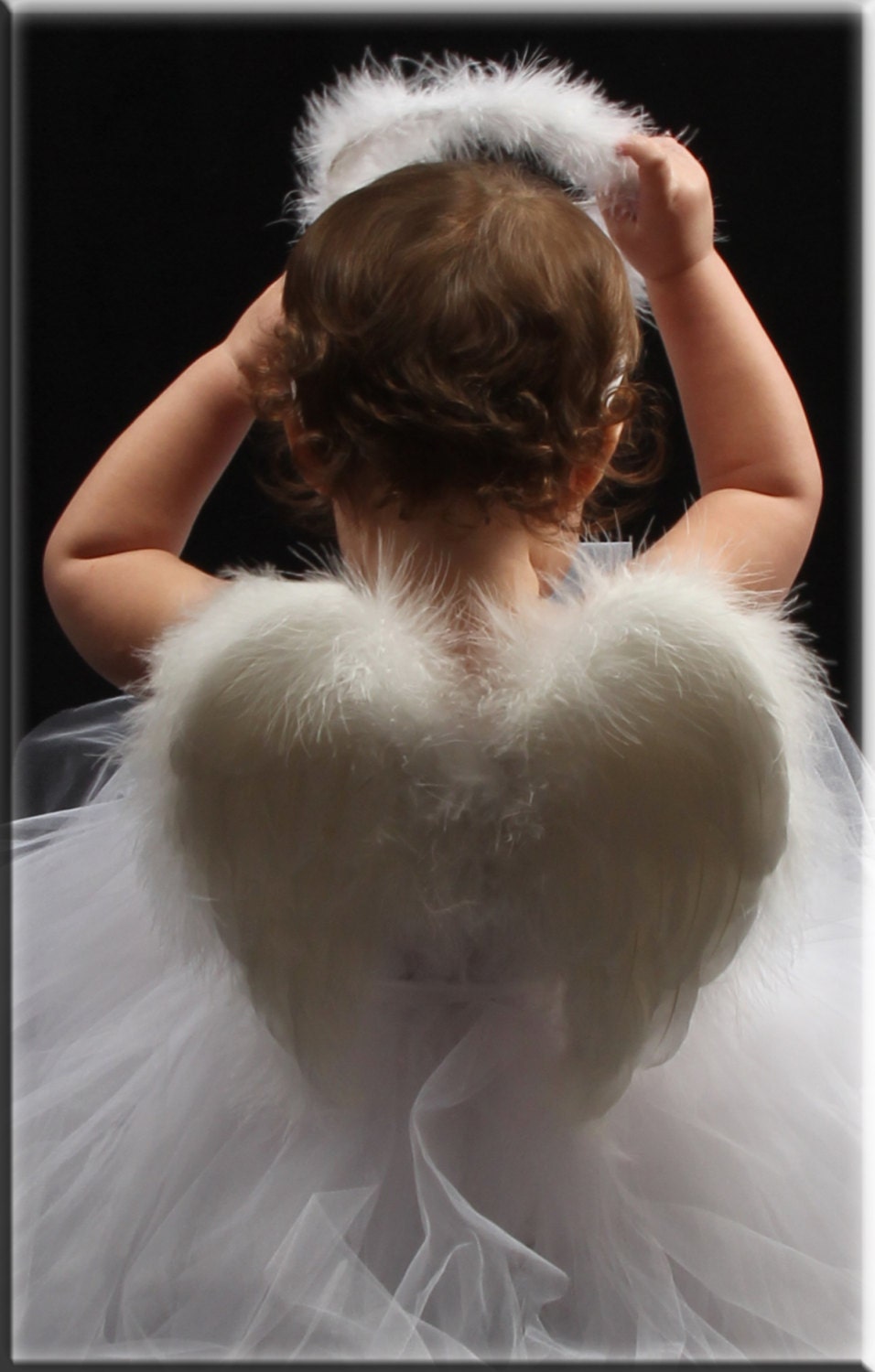 LIMITED time SALE Heart Shaped Angel Wings Baby Toddler Child