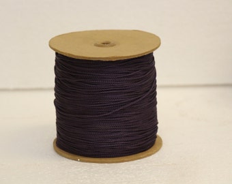 Purple Acetate Chainette Yarn