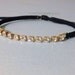 dainty Swarovski crystal chain link layering friendship bracelet. winston