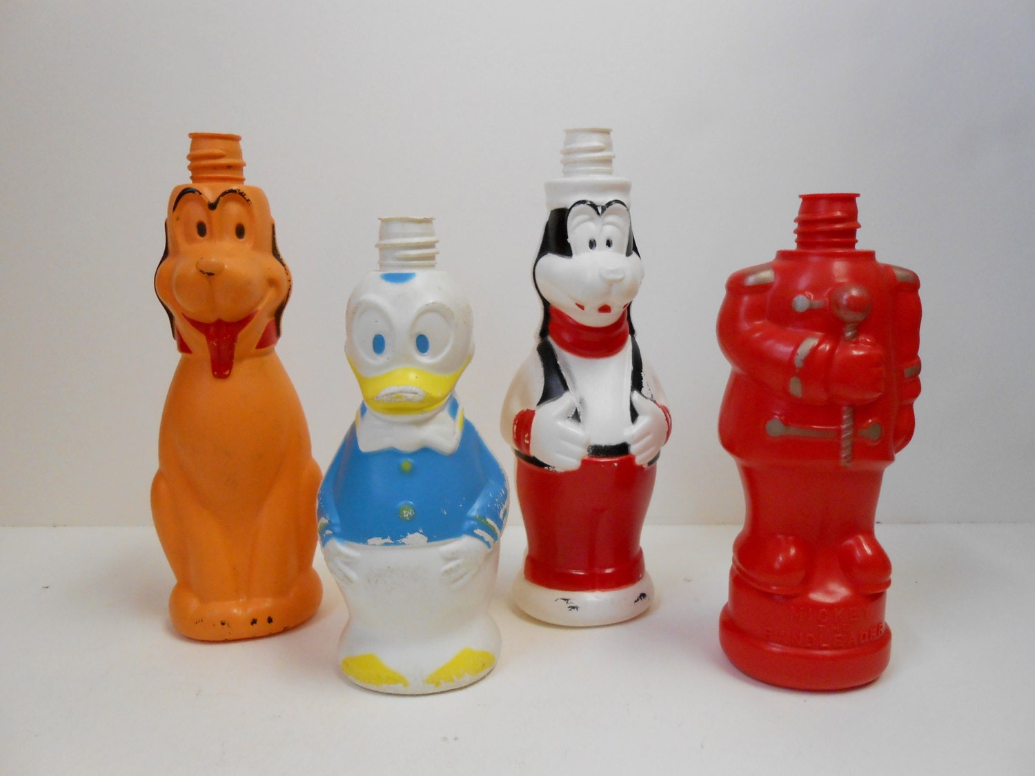 Vintage Lot of 7 Soaky Bubble Bath Plastic by thebombshelter1