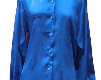 Crinkle Satin Brocade Kaftan Top 68391 main image 0