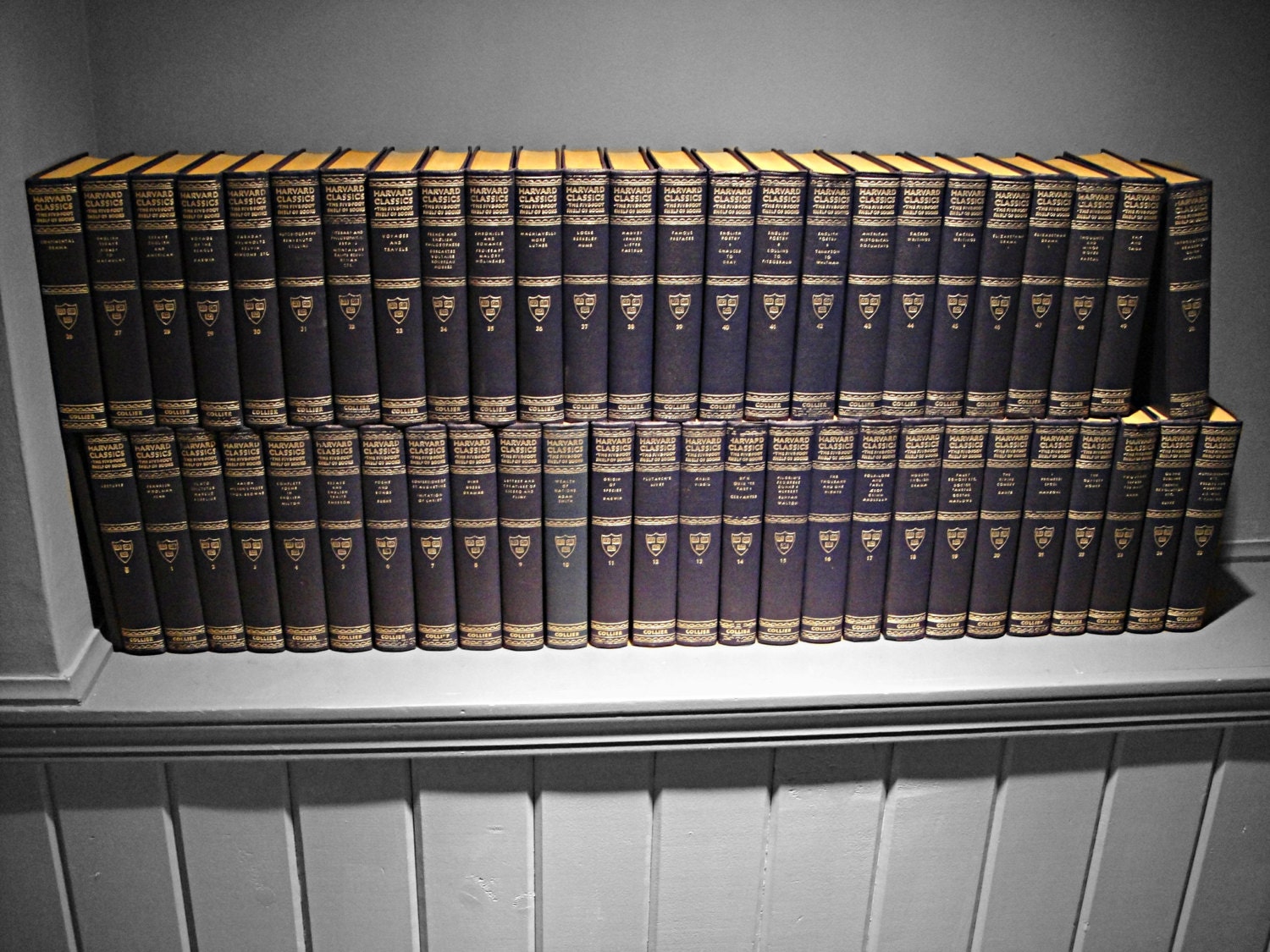 COMPLETE Harvard Classics 52 Volume Complete by RustyNailDesign