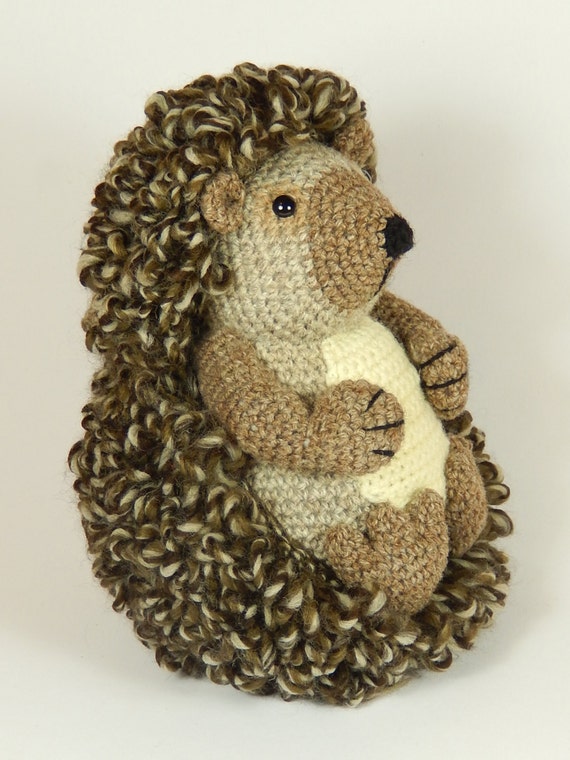 Hedley the Hedgehog  Amigurumi Crochet Pattern from mojimojidesign on Etsy Studio