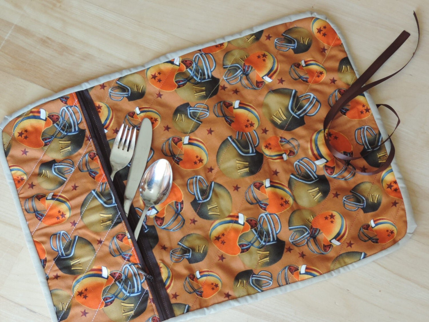 silverware pocket table cloth roll placemat on by cliodana