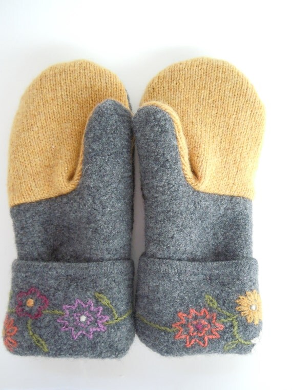 felted sweater mittens patterns free