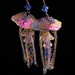 NEW price Fabulous Iridescent Gleaming PINK BLUE Jellyfish Earrings