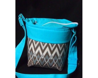 Dslr Camera Bag\ Zipper Top \Camera purse\ Camera case\ Canon Nikon Olympus Sony \ Zipper pocket \ Chevron Dslr bag \ Camera bags 8x5x9