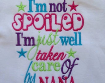 Popular items for i'm not spoiled on Etsy