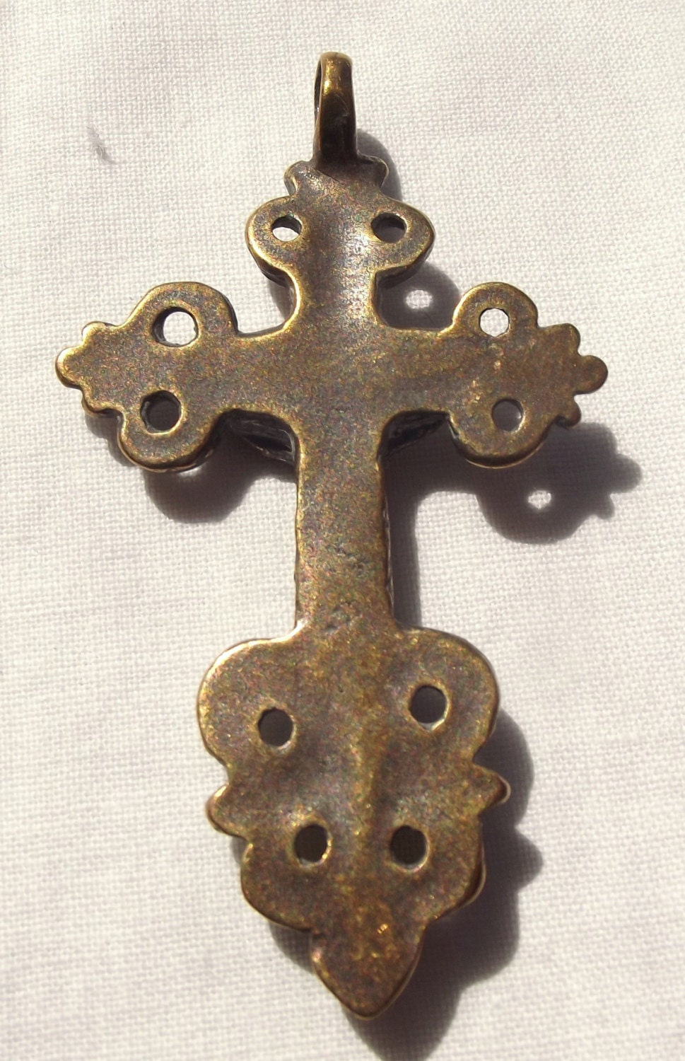 Bronze Latin American 18C Crucifix