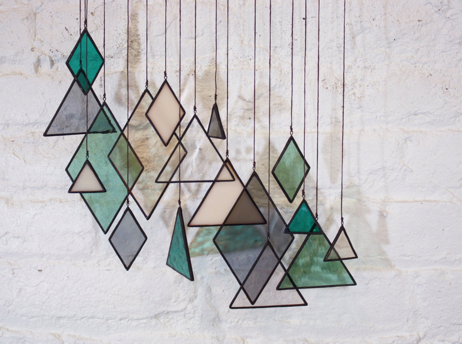 EXTENDED One Day Sale!! Stained Glass Elements (set of 17) Etsy finds