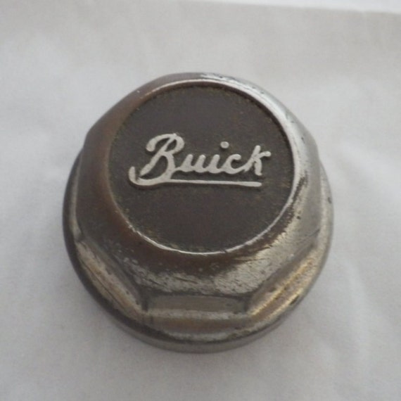 Vintage BUICK Wheel Grease Caps / Dust Covers Pair Free