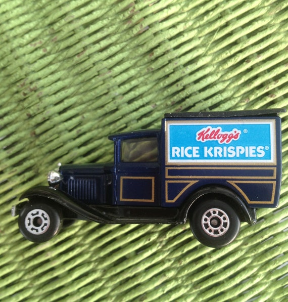 Matchbox Kellogg's Rice Krispies truck car wagon in