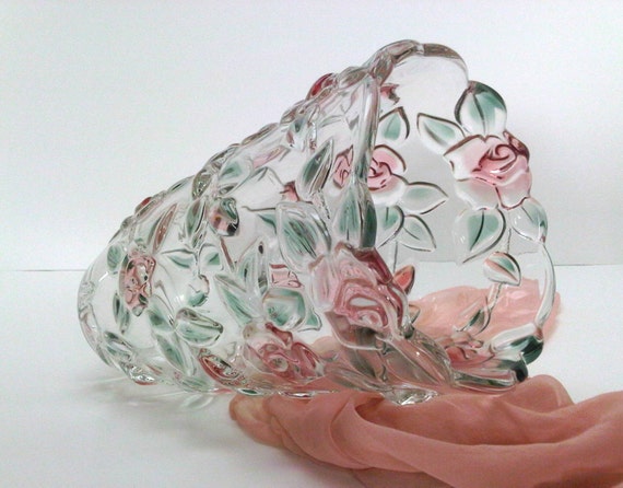 Mikasa Pink Rose Vase Wedding Decor Celebration By Vintnoggin 9901