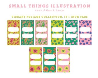 Popular items for printable tabs on Etsy