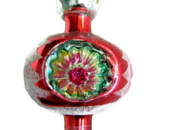 1950s christmas tree topper blown glass vintage red mercury 1950s christmas tree topper blown glass vintage red mercury