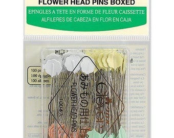 clover flower head pins