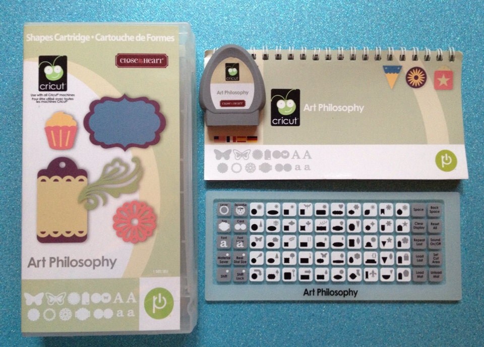 Art Philosophy Cricut Cartridge pre-owned by Sacraftmento on Etsy