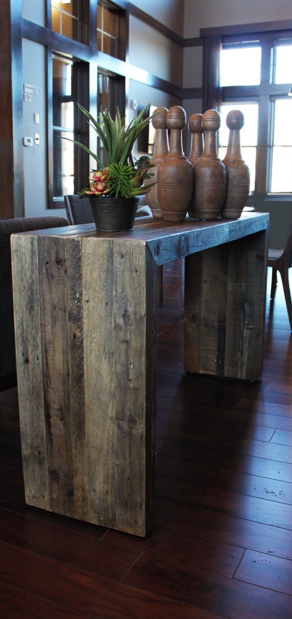 Reclaimed Wood Console Reclaimed Wood Furniture