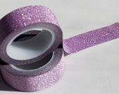 LAVENDER GLITTER Washi Tape 15mm single roll -project life- Il_170x135