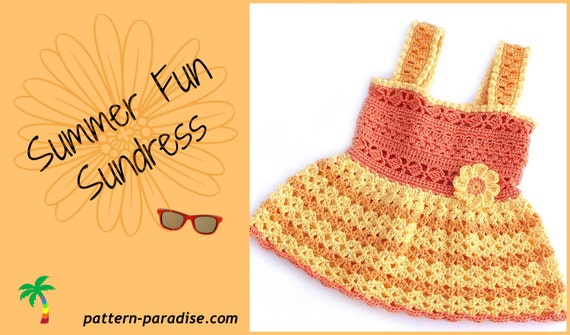 pattern jumper crochet newborn Jumper Sundress Pattern or Sizes Crochet 14 5T Newborn 140 PDF from to