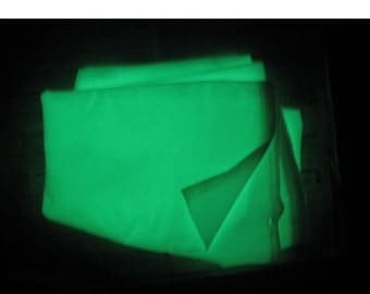 Glow in the Dark Fabrics - Fat Quarter - Different Colours