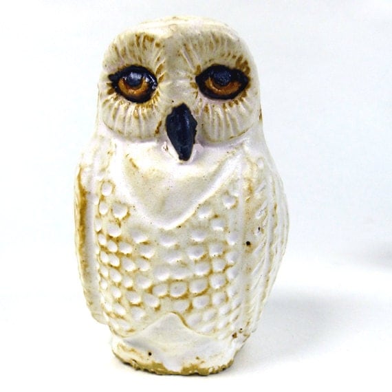 Snowy Owl Light Pull Cord Pull Novelty Animal Hand Crafted