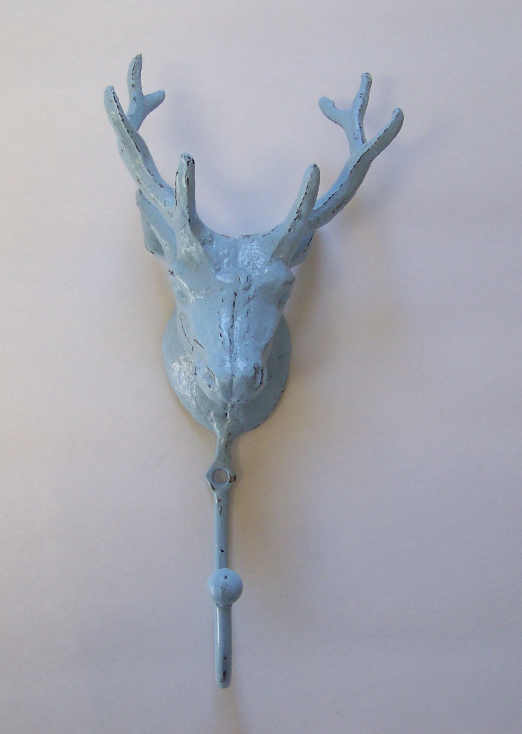 Deer Head Hook Shabby Chic Decor Bathroom Decor Wall Decor