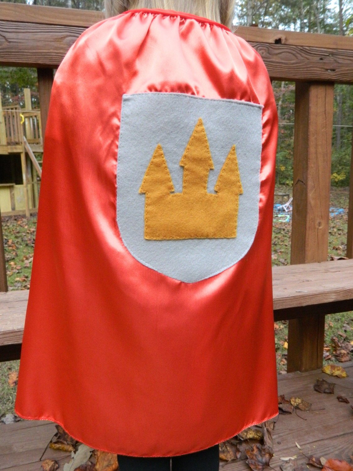 Red Knight Cape by TeatotsPartyPlanning on Etsy