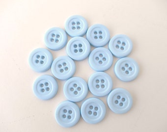 Popular items for baby blue buttons on Etsy