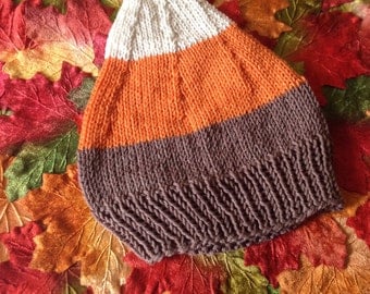 Items similar to Candy Corn Hat - Baby Size on Etsy