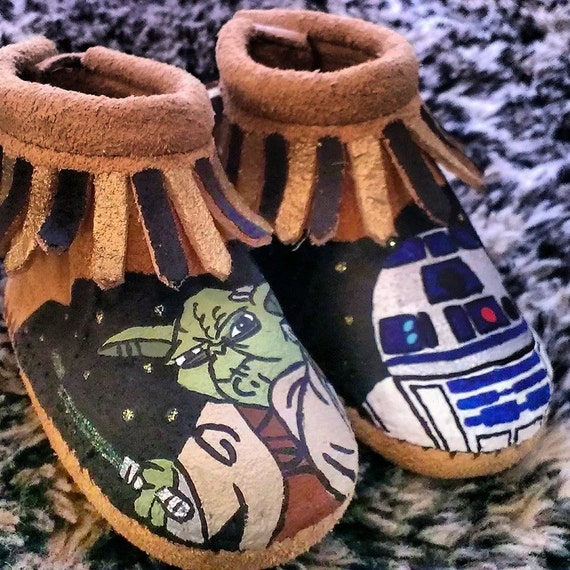 baby yoda moccasins