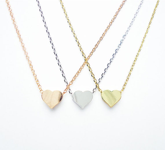 heart necklace under 100 Beadifulbaby :: girls birthstone heart jewelry