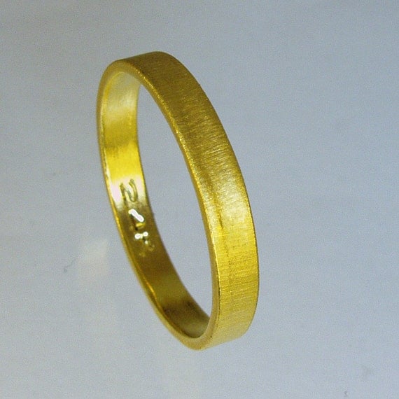 Pure-Solid-gold-wedding-band-24-Karat-solid-gold-ring100%