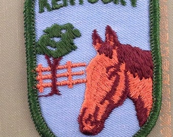 Kentucky Vintage Souvenir Travel Patch by Voyager