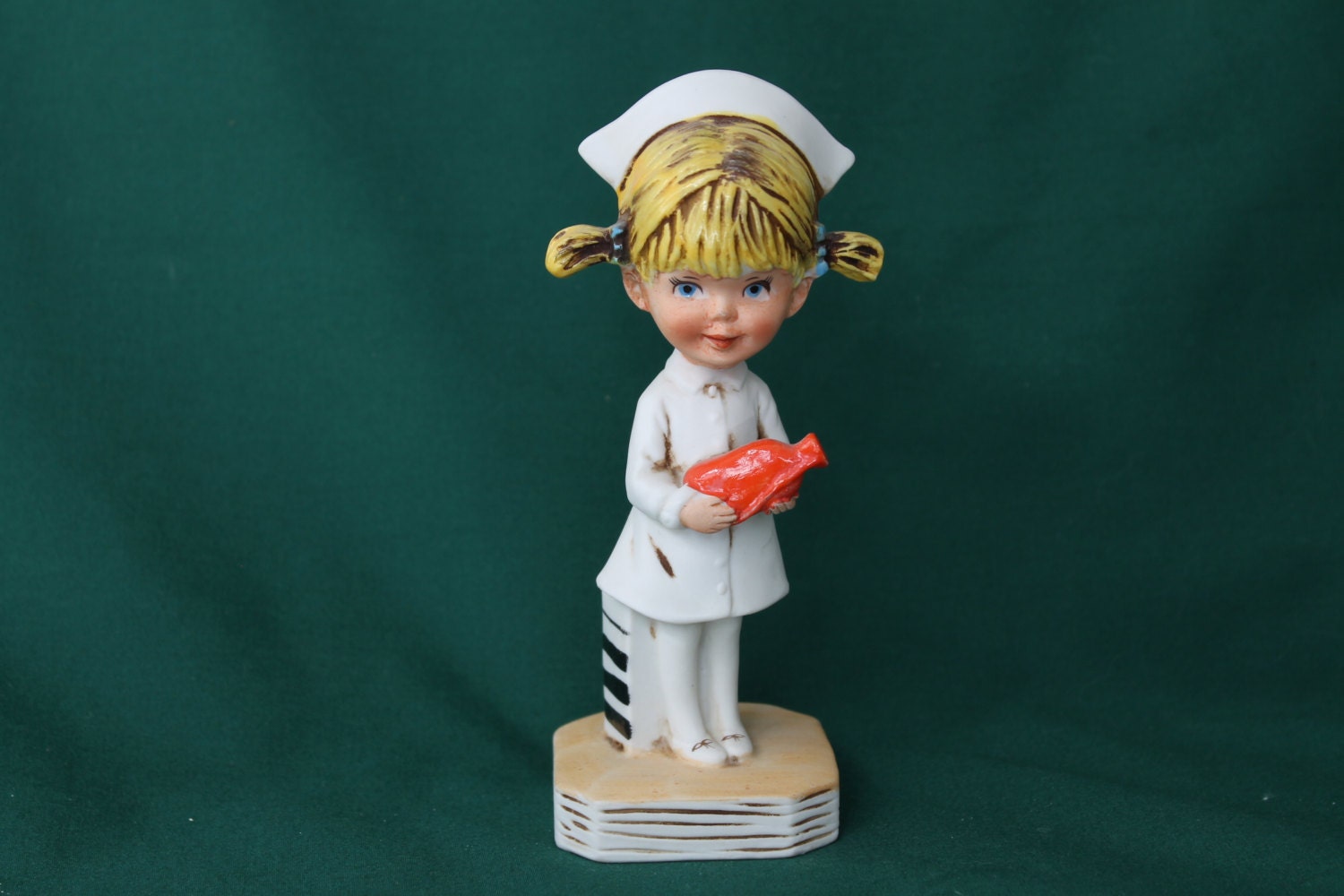 Vintage Moppets Nurse Figurine 1976 From the by julesoldjewels
