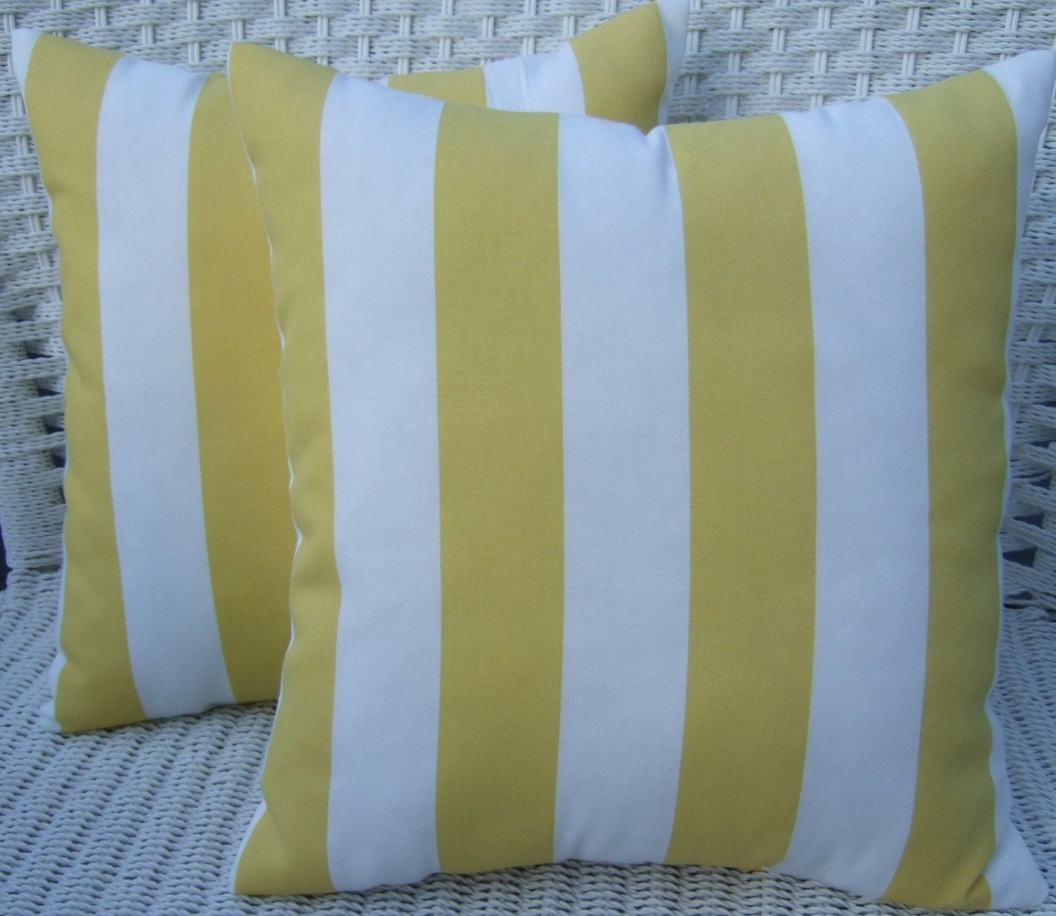 Set of 2 Pillow Covers 20 x 20 Indoor
