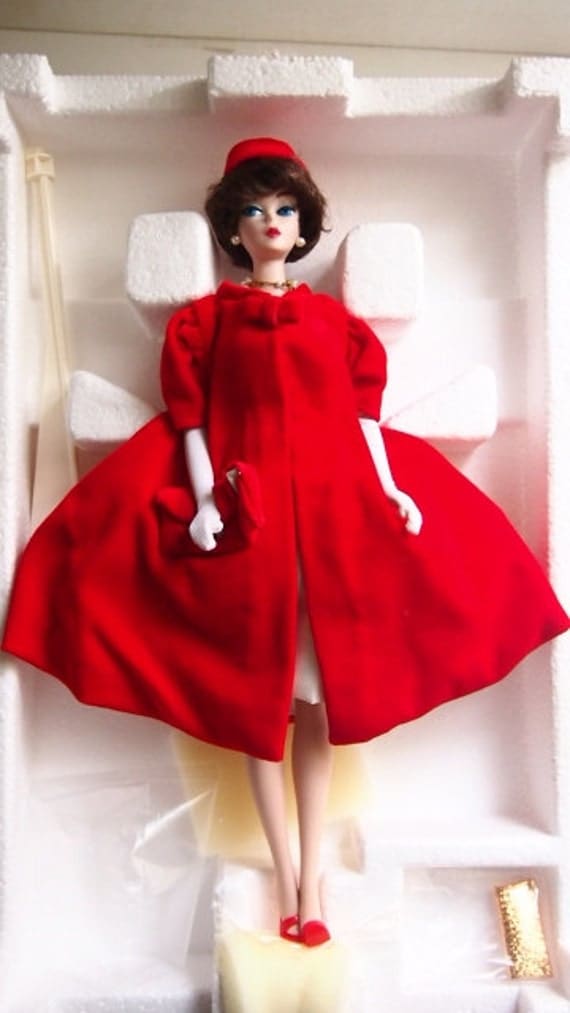 Vintage Barbie Silken Flame 1962/Limited Edition Porcelain