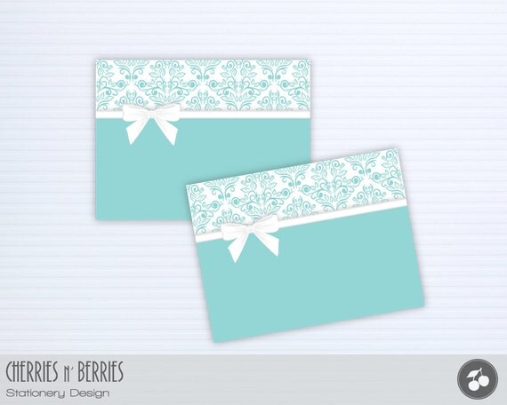 Tiffany's Inspired Bridal Shower - Fancy Labels Il_570xn