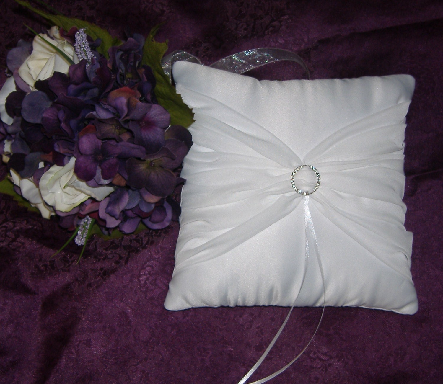 Simply Elegant Ring Bearer Pillow