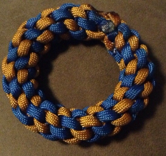 paracord ring dog toy