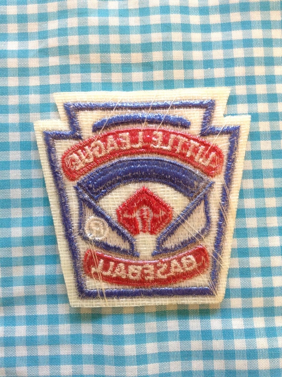 Vintage Little League Baseball Patch by YouJustMightNeedThis