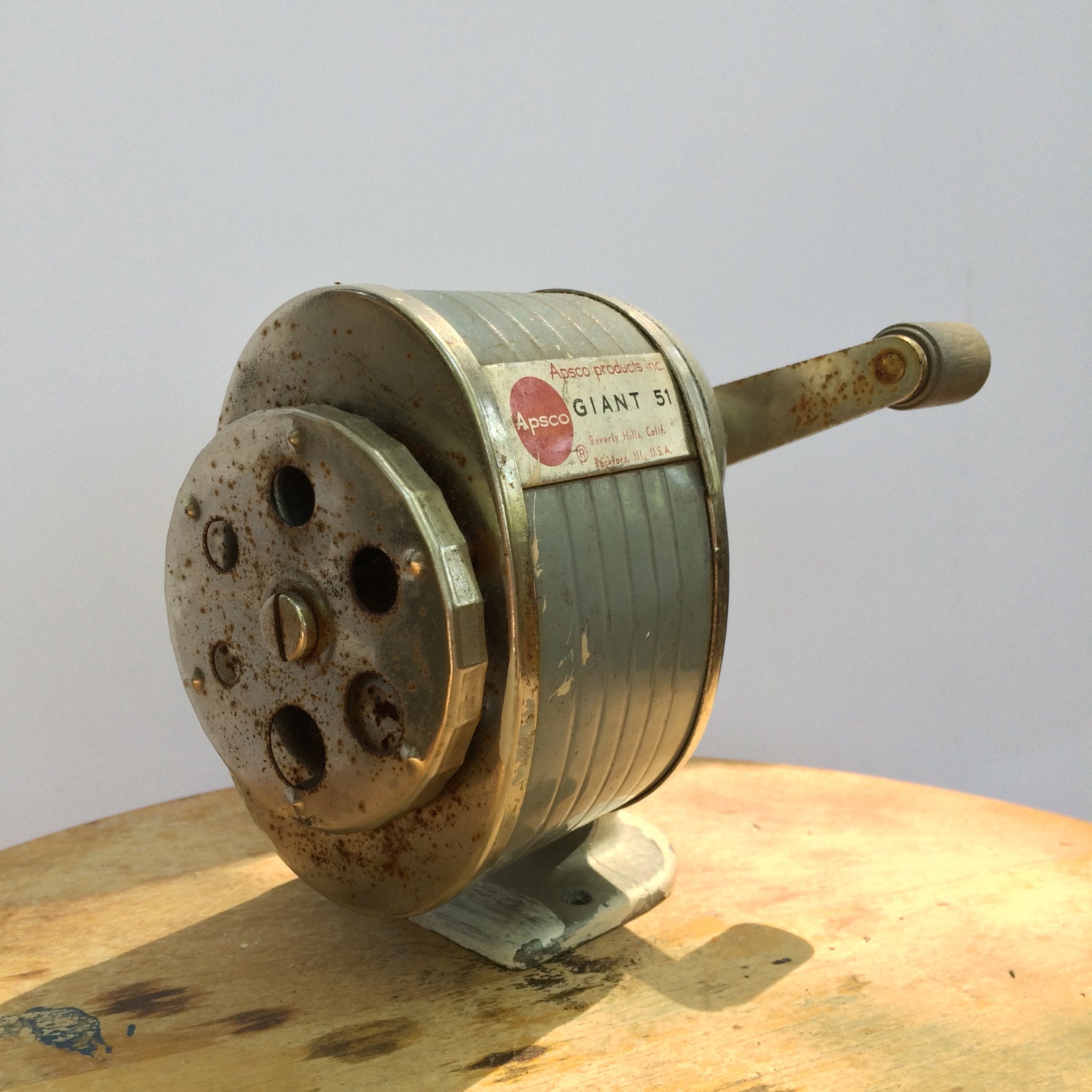 Vintage Apsco Giant 51 WallMount Pencil Sharpener