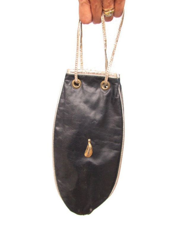 196070s Church offering bag church collection by KrissVintage