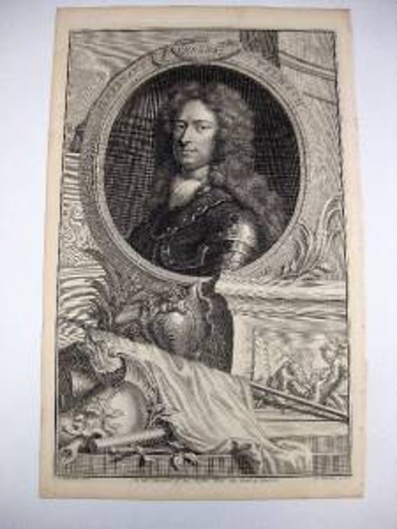 Heads Of Illustrious Person Great Britain Lieutenant General Talmash 1742