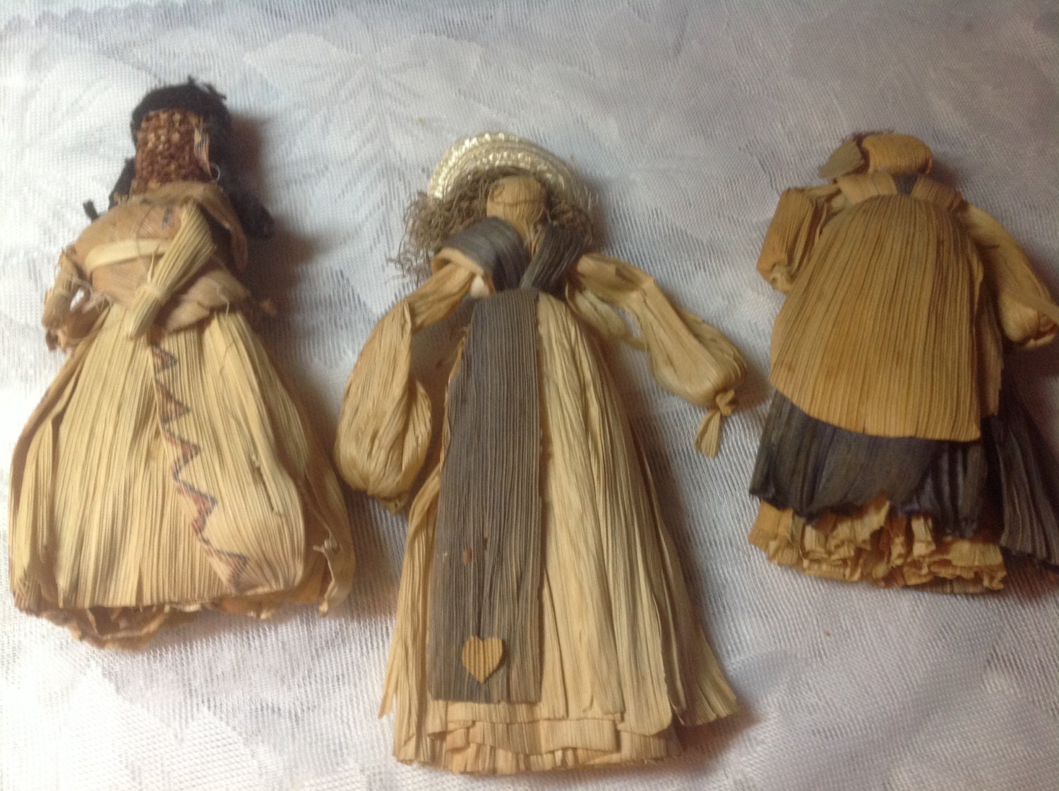 Vintage Corn Husk Dolls