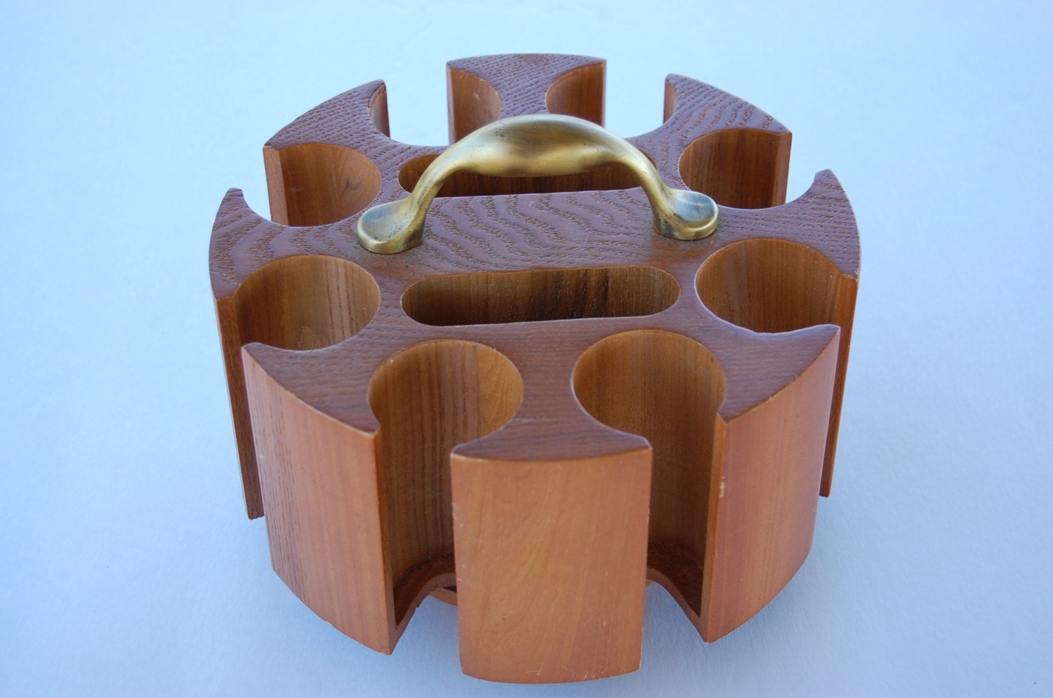 Vintage Poker Chip Holder And Card Holder by PickersWarehouse