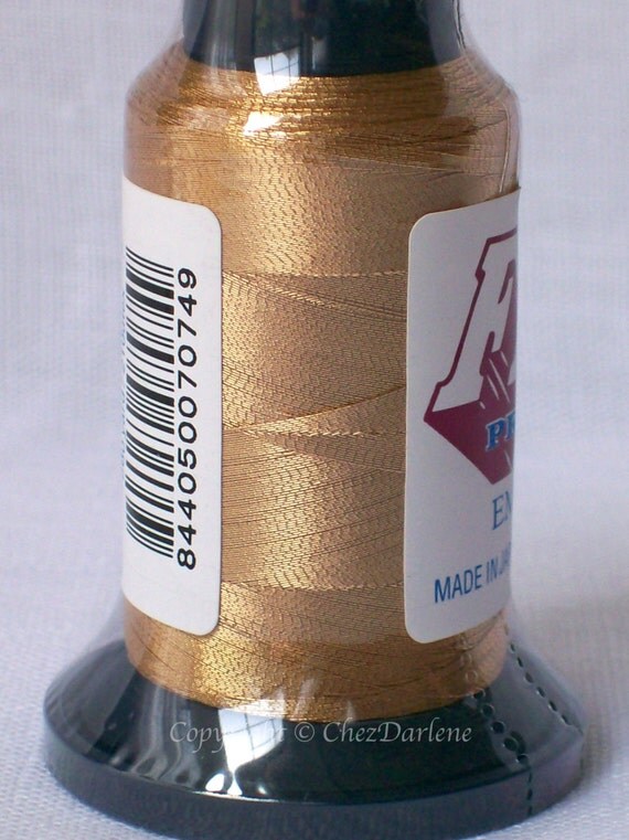 Metallic Machine Embroidery Thread Premium by ChezDarlene on Etsy