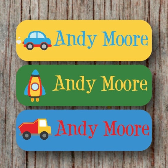 56 Personalized Waterproof Child Name Labels Daycare Name
