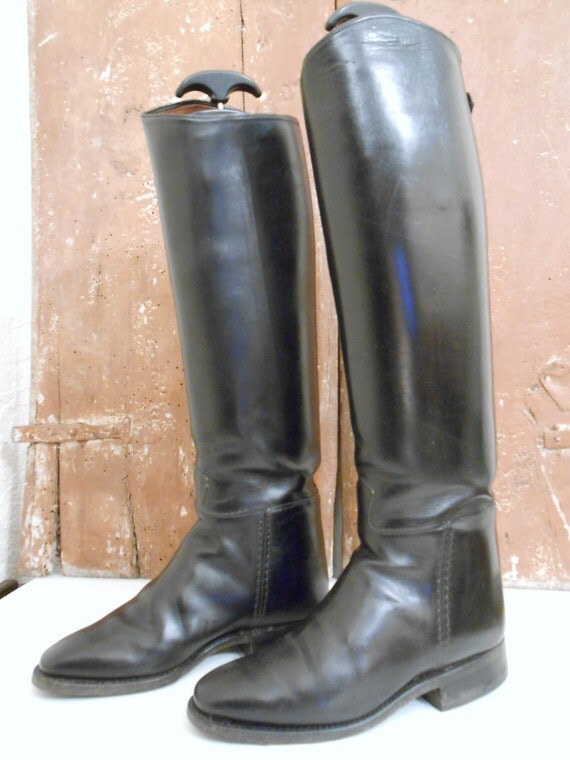 JUST REDUCED Vintage Cavallo ladies leather riding boots